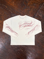 Script Longsleeve — Natural